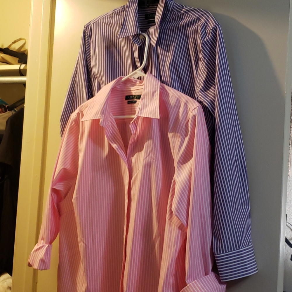 Easy Care Striped Cotton Shirt